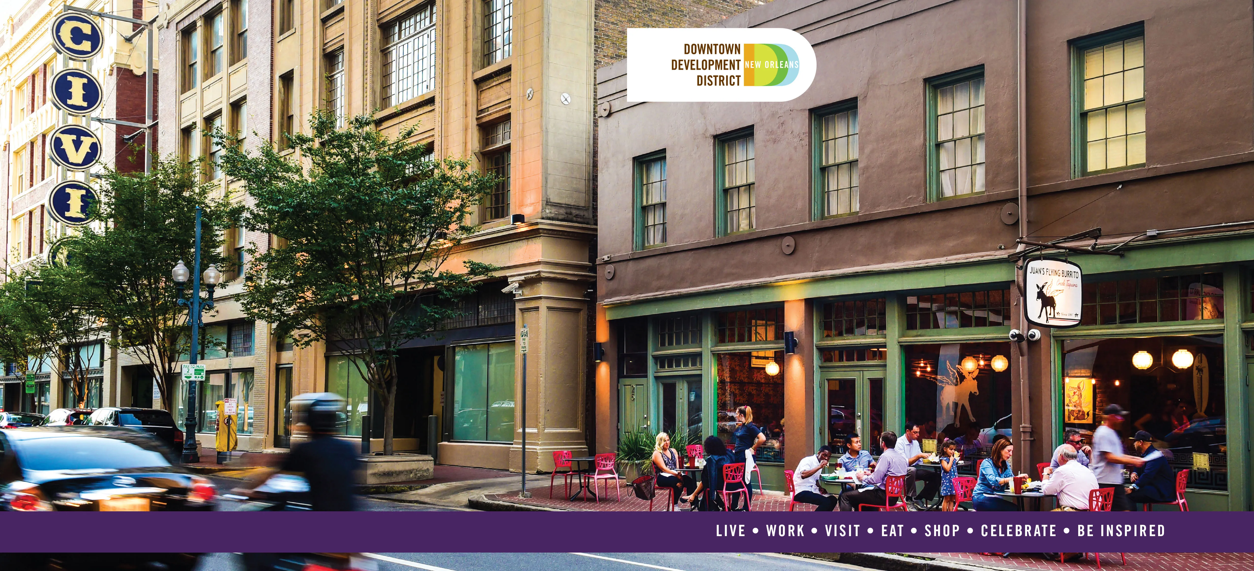 New Orleans Downtown Development District brochure