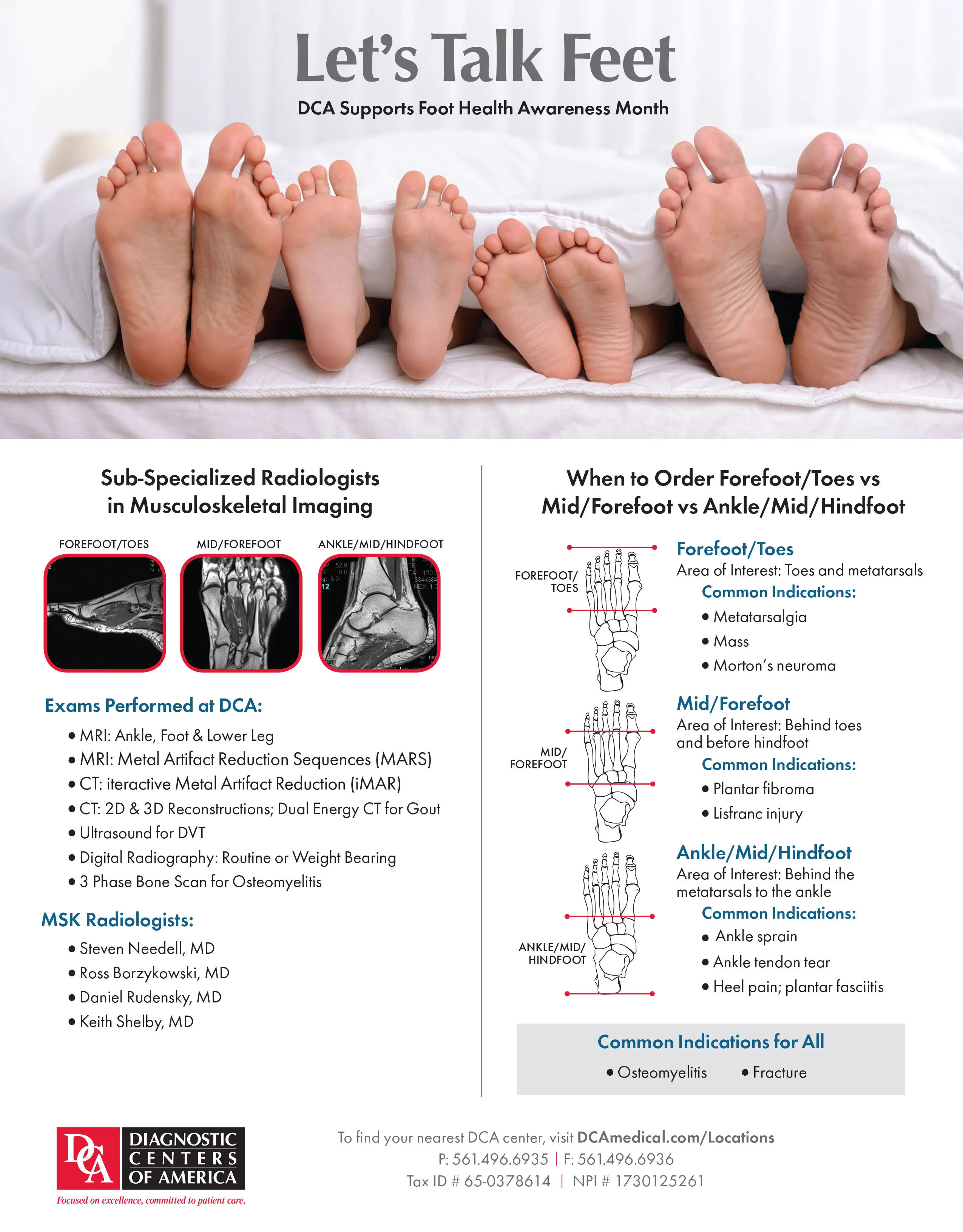 Foot awareness month