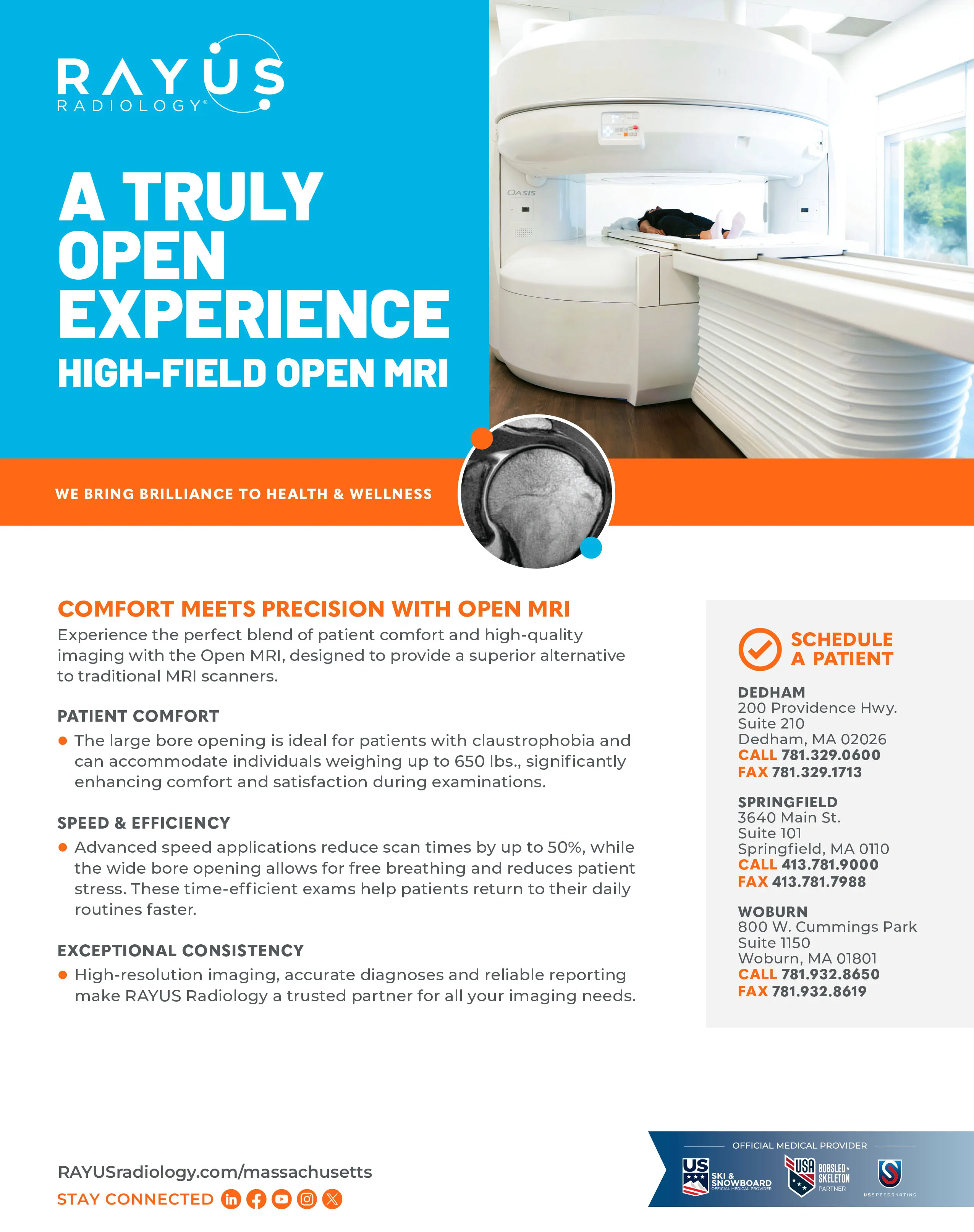 Open MRI sell sheet