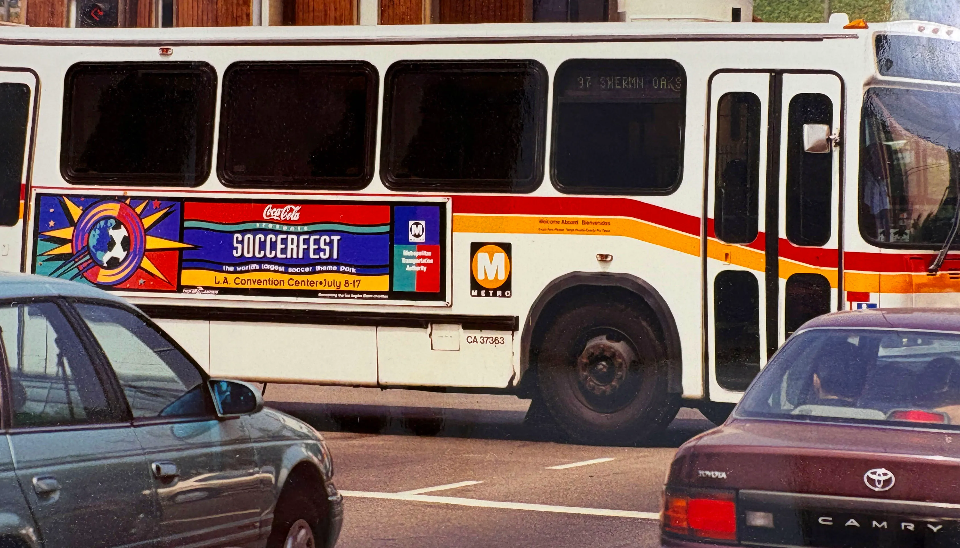 Various design projects for SoccerFest including posters, bags, invitations, outdoor billboards, street banners and bus ads